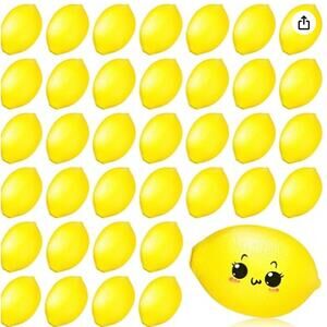 36 Pcs Lemon Toys Lemon Relieve Stress Ball Party Favors Pu Foam